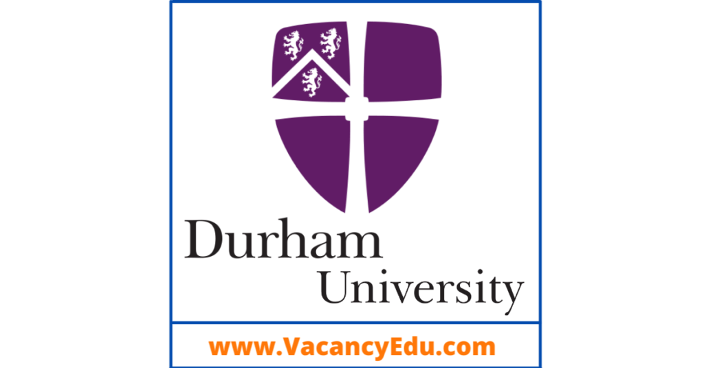 Postdoctoral Fellowship at Durham University, England